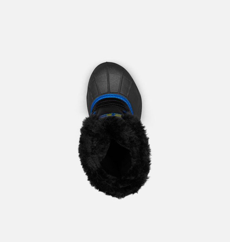 Botas Nieve Sorel Niños - Childrens Commander™ Negras/Azules - 84279-BJNH